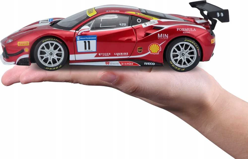 Bburago BBU 1:24 „Ferrari Racing“ modelis KIT488...26582 65824