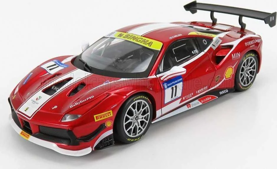 Bburago BBU 1:24 „Ferrari Racing“ modelis KIT488...26582 65824