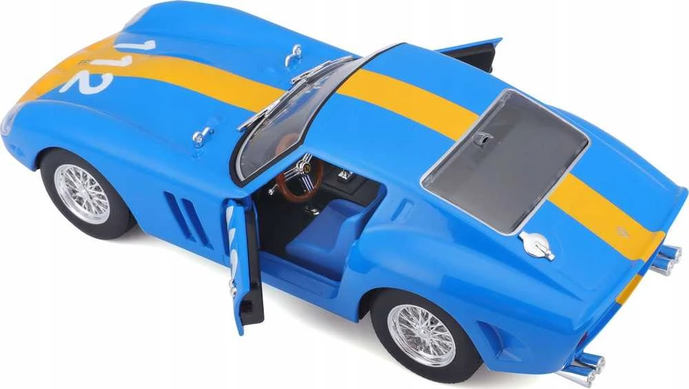 Bburago BBU 1:24 Ferrari Racing ModelKit 250 GTOBlue 26581