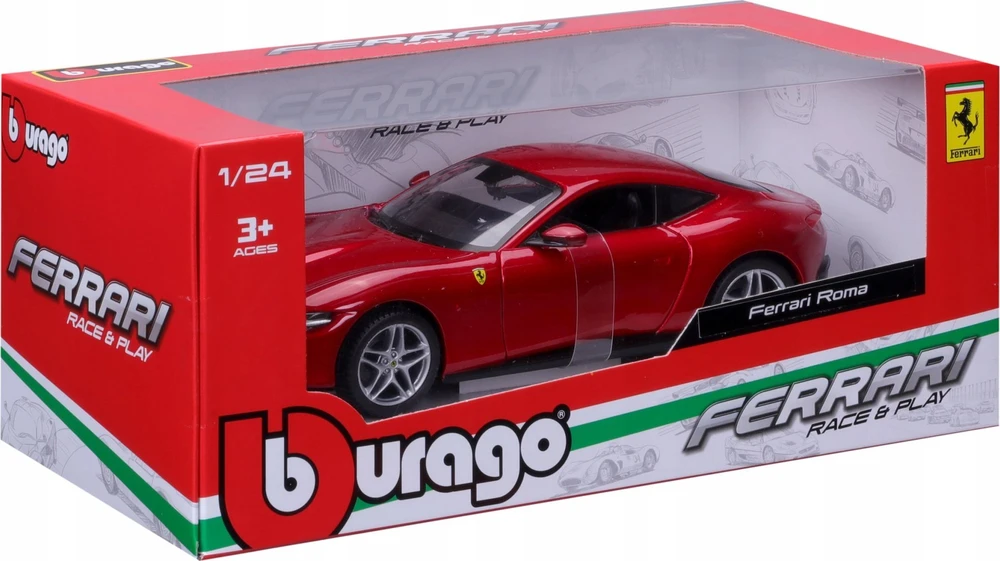 Bburago BBU 1:24 Ferrari Roma Raudona 26029 RD 60294