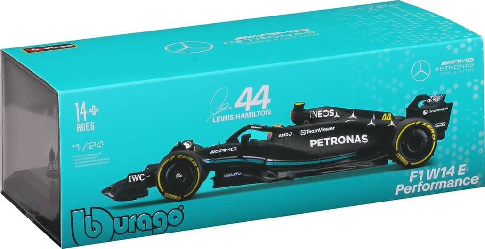 Bburago BBU 1:24 Formula F1 Mercedes-AMG 28028_44 80285 (Ekspozicinė prekė)