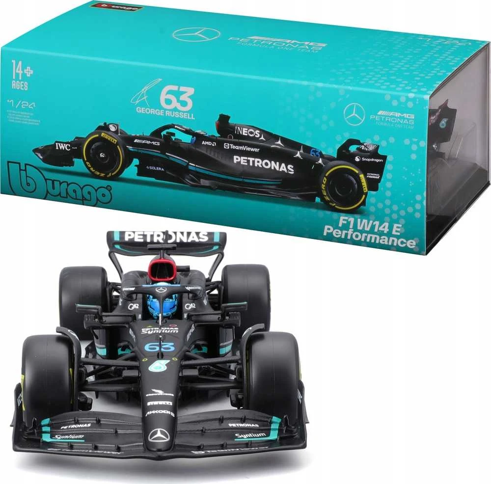 Bburago BBU 1:24 Formula F1 Mercedes-AMG 28028_63 16181