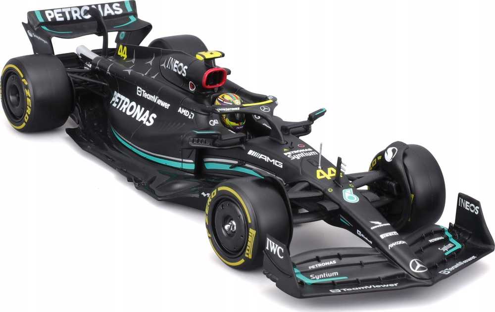 Bburago BBU 1:24 Formula F1 Mercedes-AMG 28028_44 80285 (Ekspozicinė prekė)
