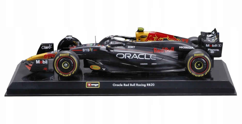Bburago BBU 1:24 Formula Oracle RB20 S.Perez 28056_11