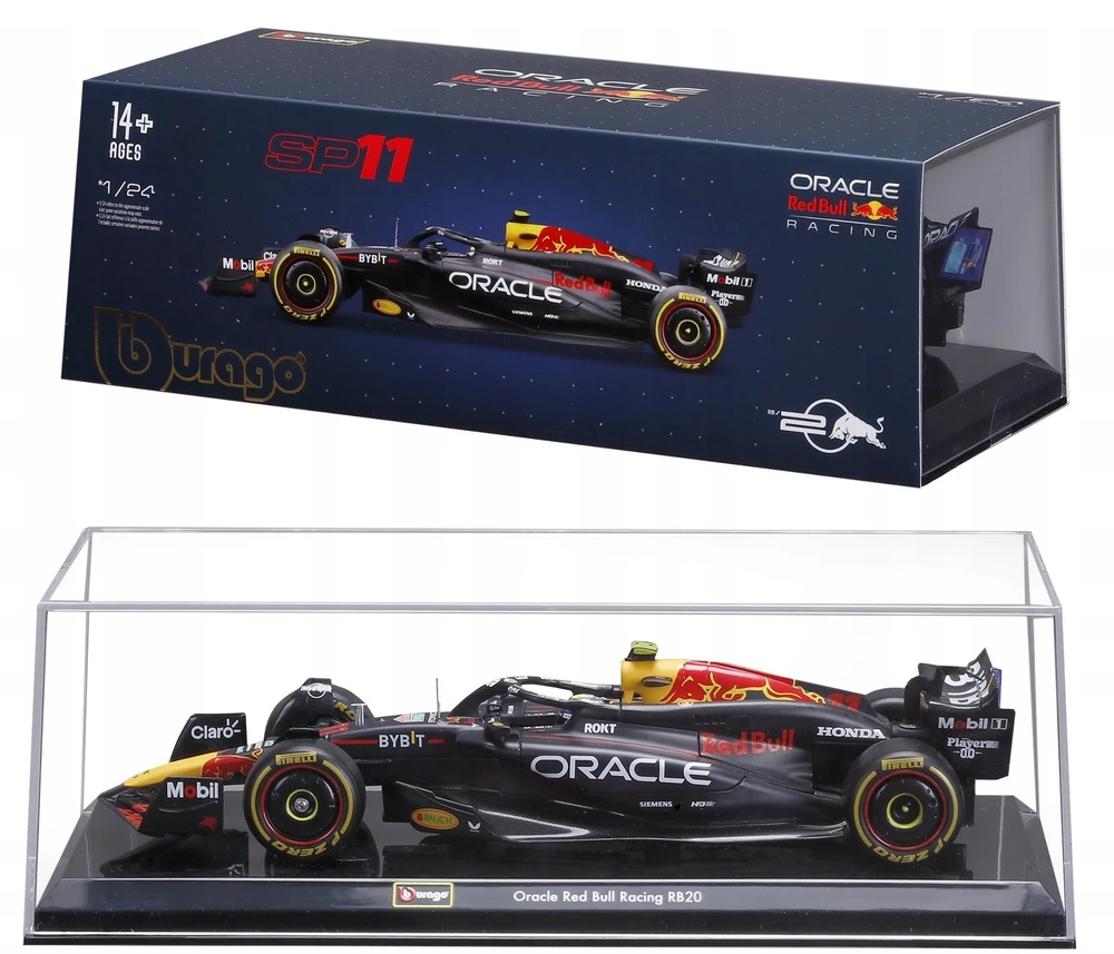 Bburago BBU 1:24 Formula Oracle RB20 S.Perez 28056_11