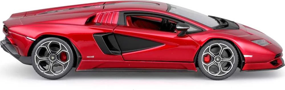 Bburago BBU 1:24 Lamborghini CountachLPI 800-4 Raudona 21102RD