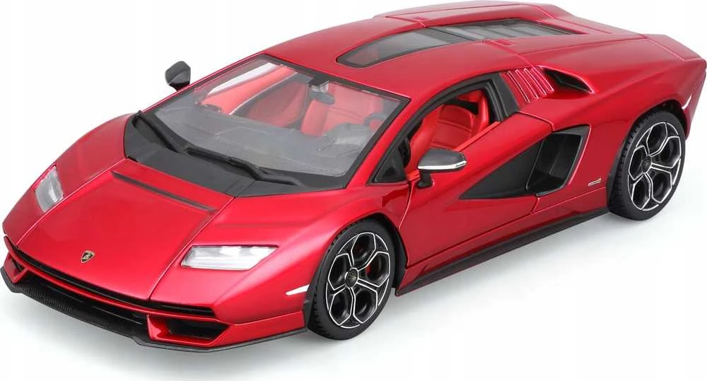 Bburago BBU 1:24 Lamborghini CountachLPI 800-4 Raudona 21102RD