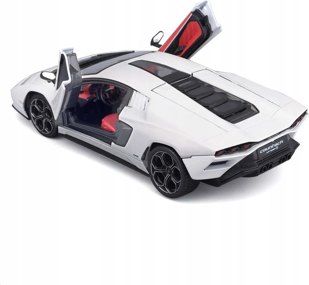 Bburago BBU 1:24 Lamborghini NI Count.800-4 Baltas 21102WT