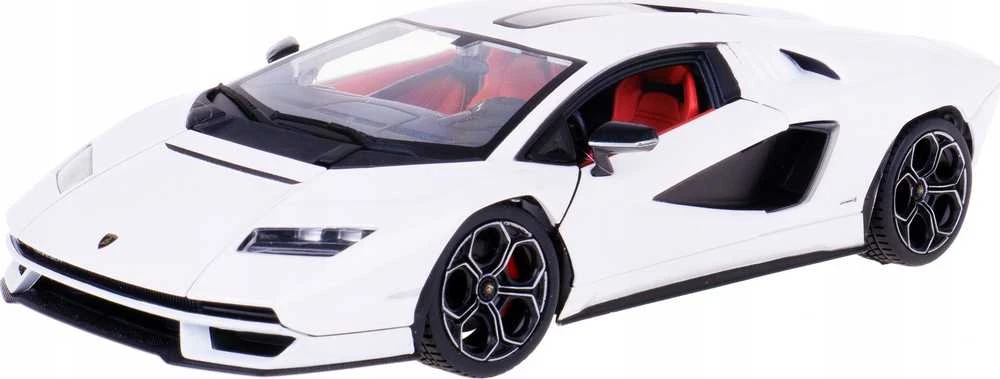 Bburago BBU 1:24 Lamborghini NI Count.800-4 Baltas 21102WT