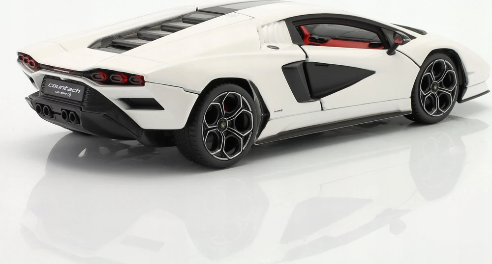Bburago BBU 1:24 Lamborghini NI Count.800-4 Baltas 21102WT