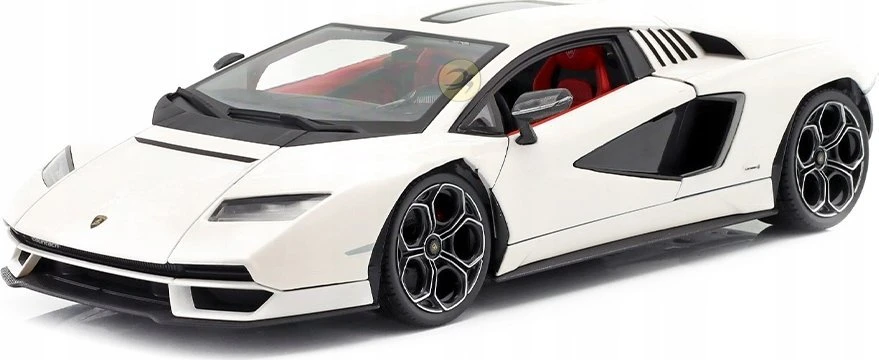 Bburago BBU 1:24 Lamborghini NI Count.800-4 Baltas 21102WT