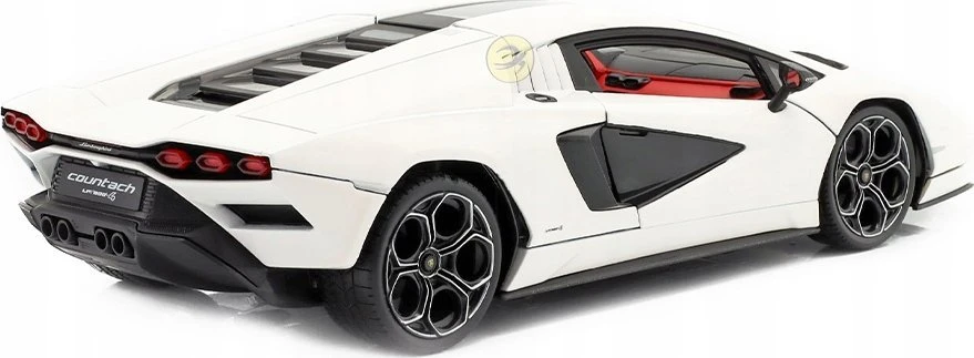 Bburago BBU 1:24 Lamborghini NI Count.800-4 Baltas 21102WT