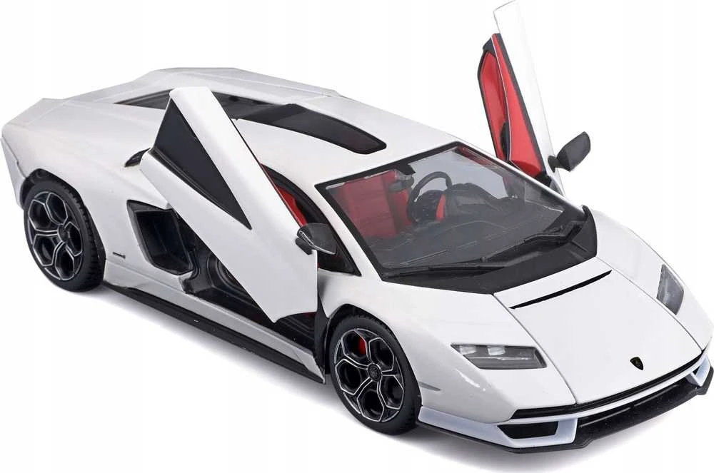 Bburago BBU 1:24 Lamborghini NI Count.800-4 Baltas 21102WT