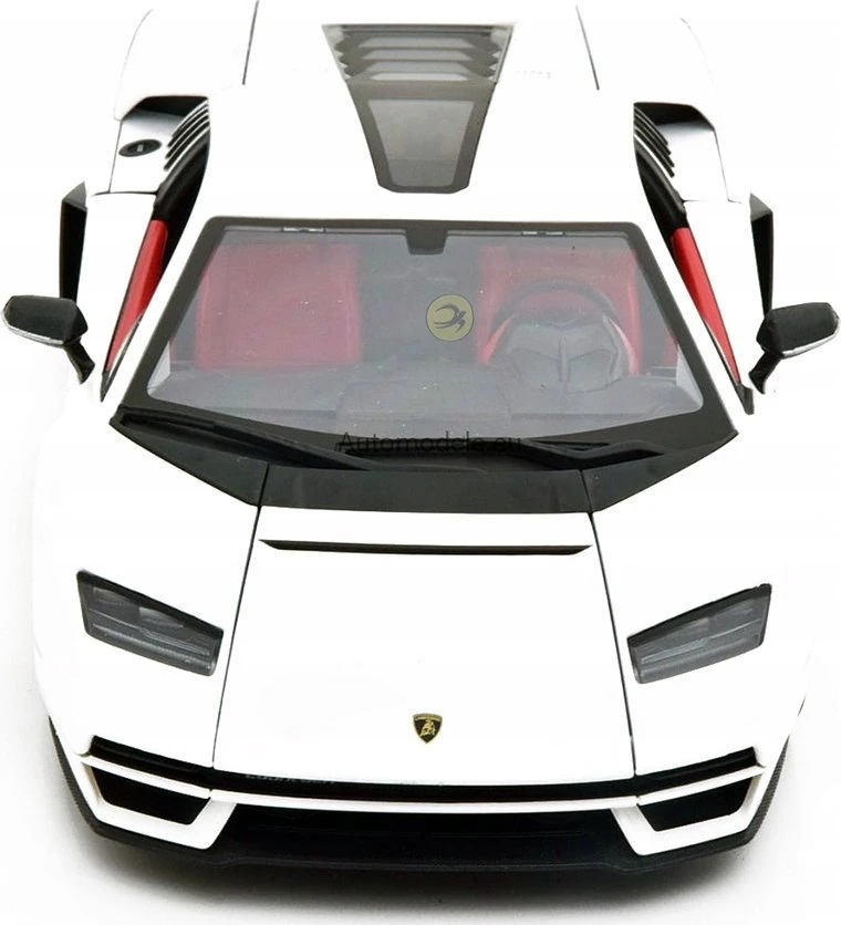 Bburago BBU 1:24 Lamborghini NI Count.800-4 Baltas 21102WT