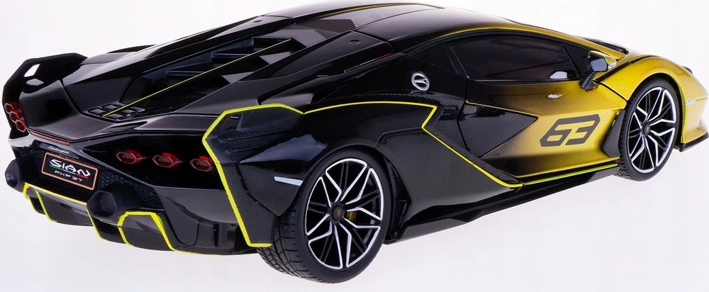 *BBURAGO metal. 1:24 Lamborghini, Sian FKP 37 czer