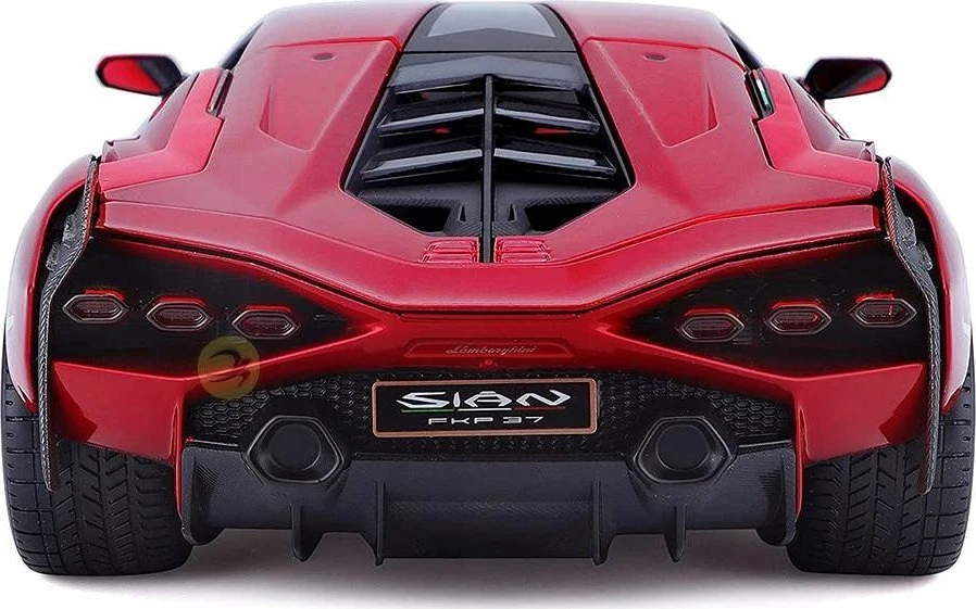 *BBURAGO metal. 1:24 Lamborghini, Sian FKP 37 czer