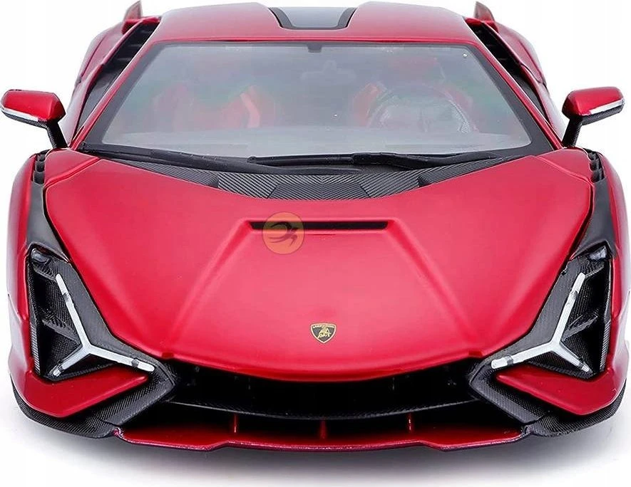 *BBURAGO metal. 1:24 Lamborghini, Sian FKP 37 czer