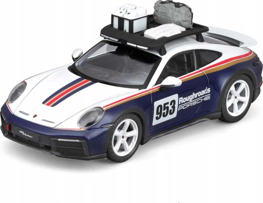 BBURAGO 1:24 automodelis Porsche 911 Dakar, 18-28029