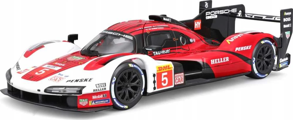 BBURAGO 1:24 lenktyninis automodelis Race - Porsche 963, 18-28022
