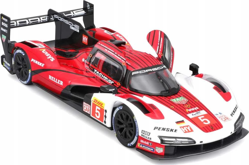 BBURAGO 1:24 lenktyninis automodelis Race - Porsche 963, 18-28022