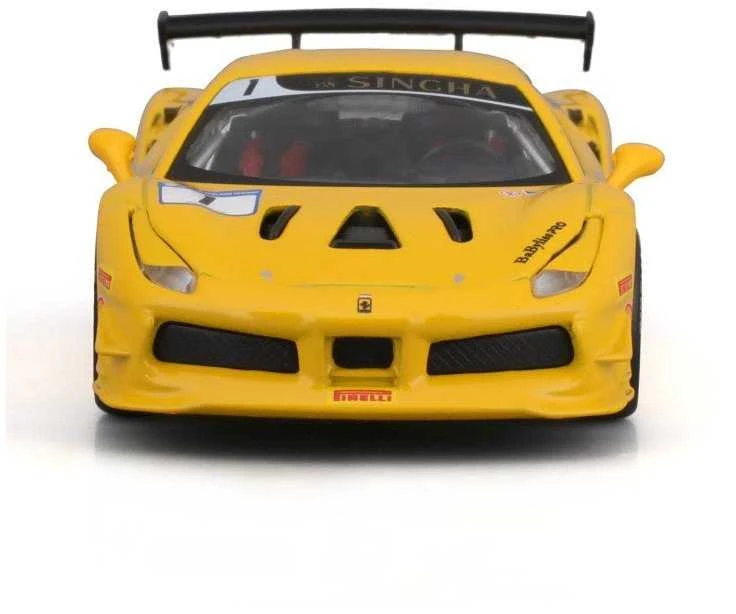 BBURAGO 1:43 lenktyninis automodelis Ferrari 488 Challenge 2017, 18-36306