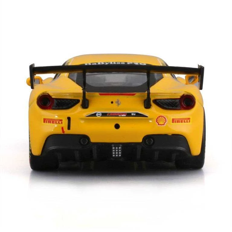 BBURAGO 1:43 lenktyninis automodelis Ferrari 488 Challenge 2017, 18-36306