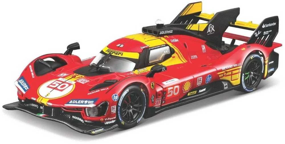 Bburago BBU 1:43 FerrariRacing499P raudona Nr. 50 36316