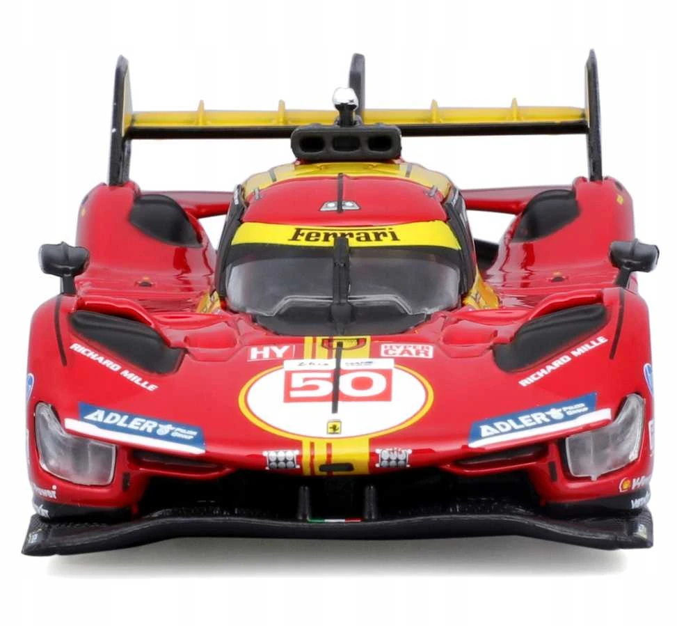 Bburago BBU 1:43 FerrariRacing499P raudona Nr. 50 36316