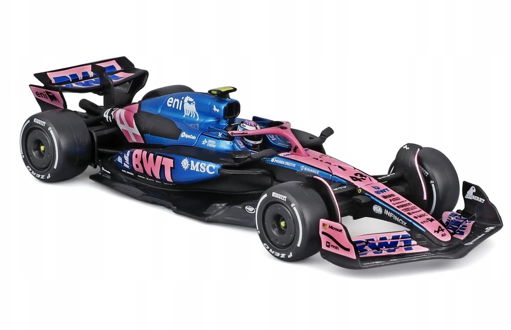 Bburago BBU 1:43 Formula Alpine A525 F.Colapinto 38258_43