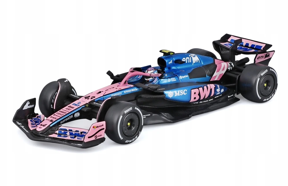 Bburago BBU 1:43 Formula Alpine A525 F.Colapinto 38258_43