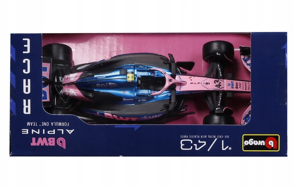 Bburago BBU 1:43 Formula Alpine A525 F.Colapinto 38257_43