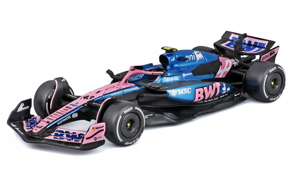 Bburago BBU 1:43 Formula Alpine A525 F.Colapinto 38257_43