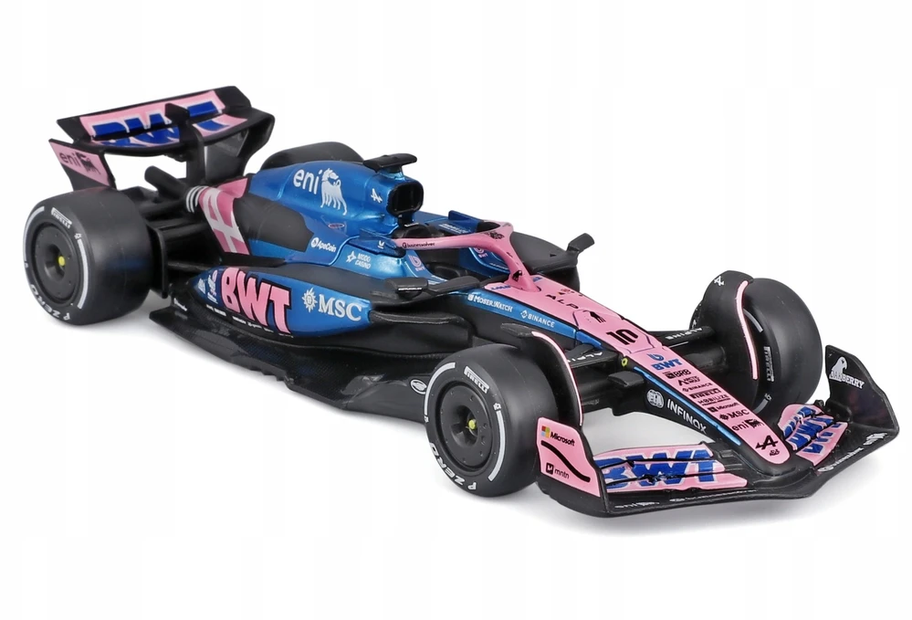 BBURAGO automodelis BWT Alpine A525 (2025) #10 Gasly ir #43 Colapinto, 18-38257