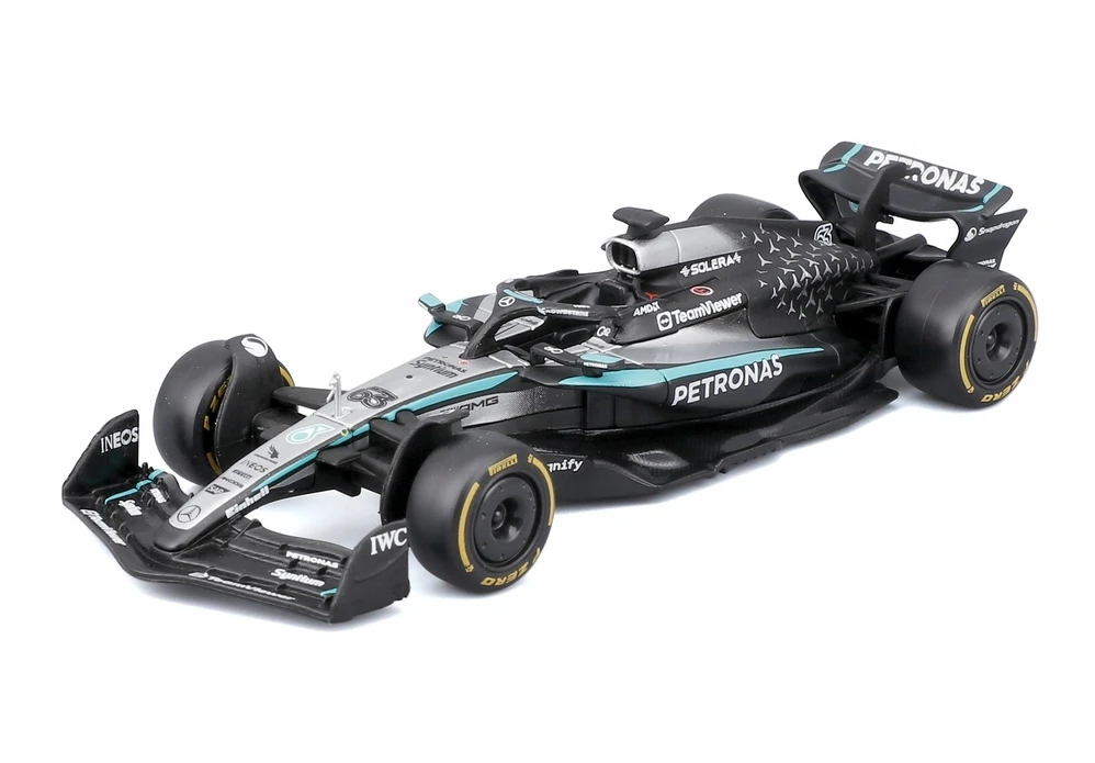 BBURAGO automodelis Mercedes-AMG Petronas W16E (2025) #12 Antonelli ir #63 Russell, 18-38237