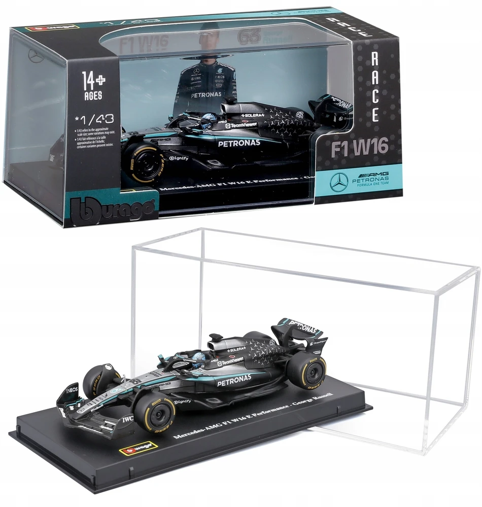 Bburago BBU 1:43 Formula Mercedes AMG G.Russell 38238_63