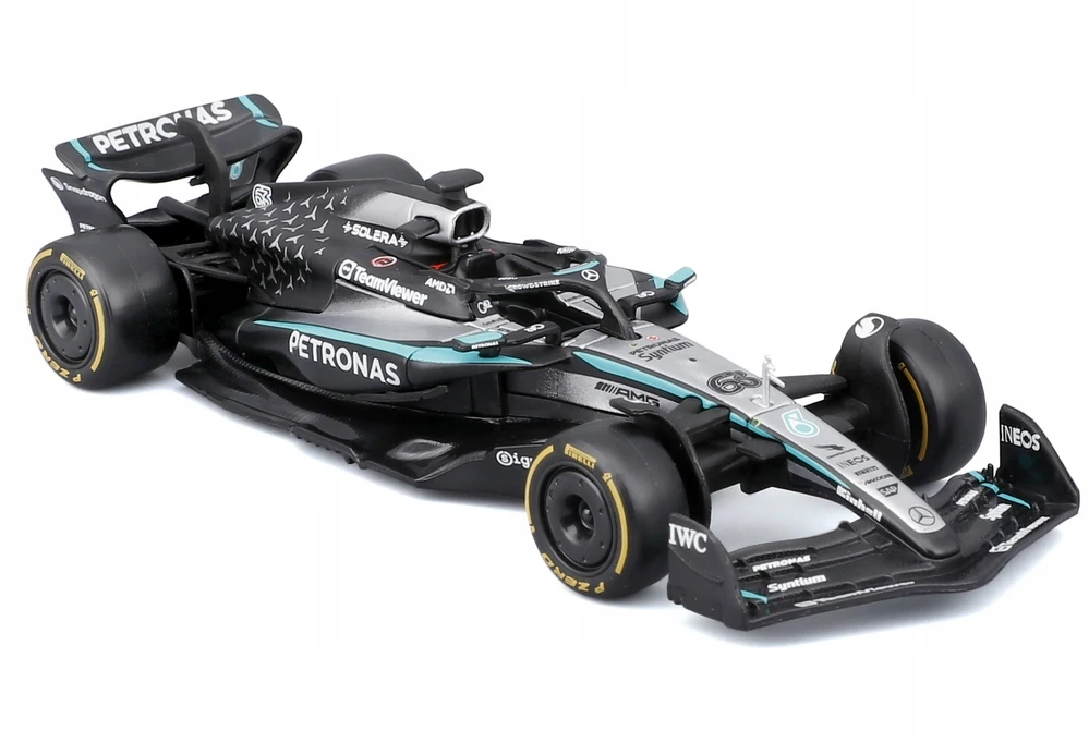 BBURAGO automodelis Mercedes-AMG Petronas W16E (2025) #12 Antonelli ir #63 Russell, 18-38237