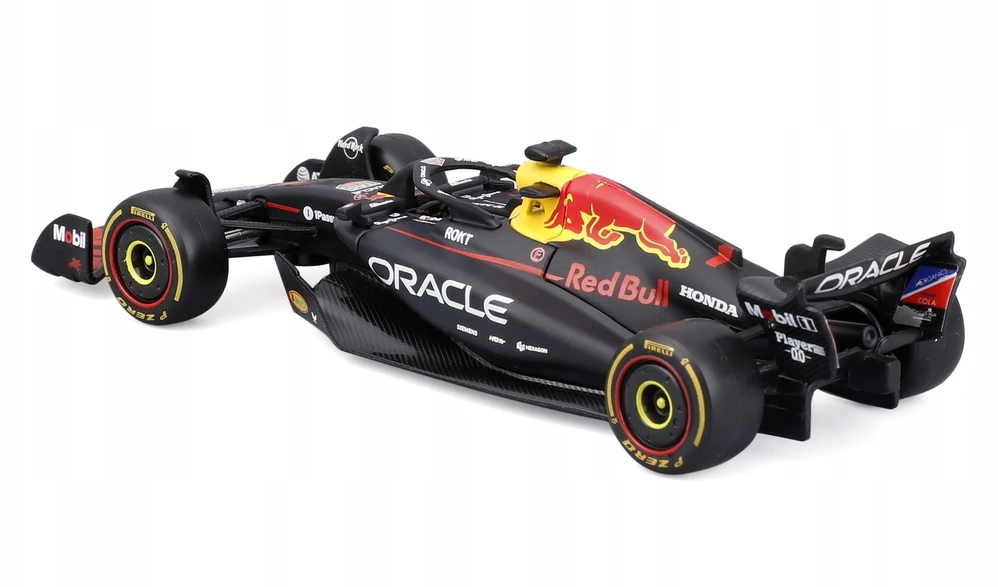BBURAGO automodelis Raudona Bull Oracle Racing RB21 (2025) #1 Verstappen ir #22 Tsunoda, 18-38233