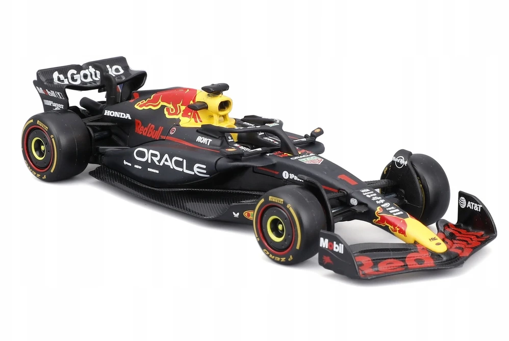 BBURAGO automodelis Raudona Bull Oracle Racing RB21 (2025) #1 Verstappen ir #22 Tsunoda, 18-38233
