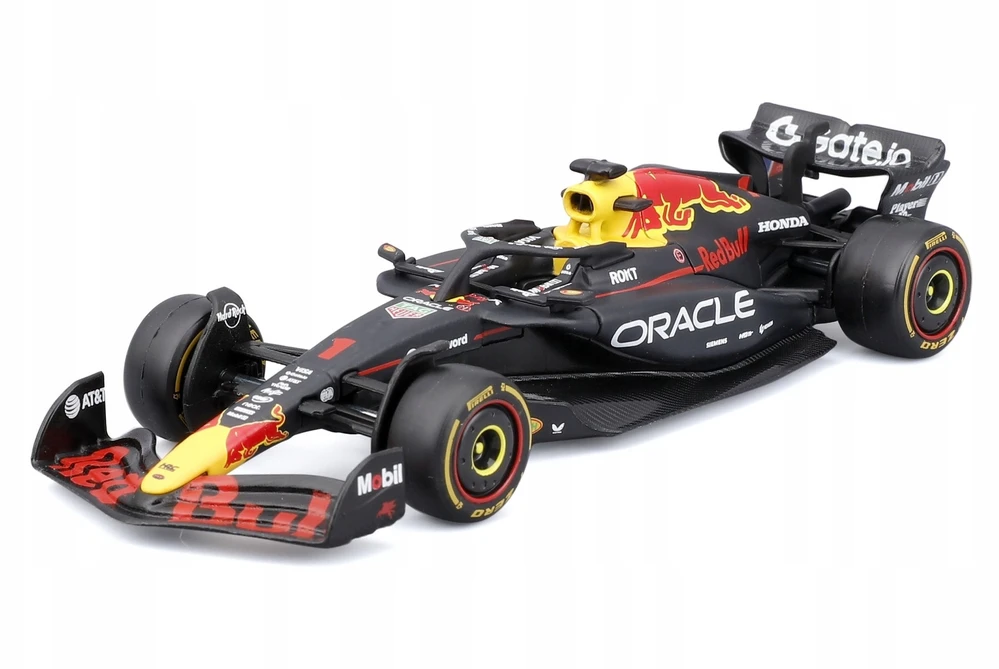 BBURAGO automodelis Raudona Bull Oracle Racing RB21 (2025) #1 Verstappen ir #22 Tsunoda, 18-38233