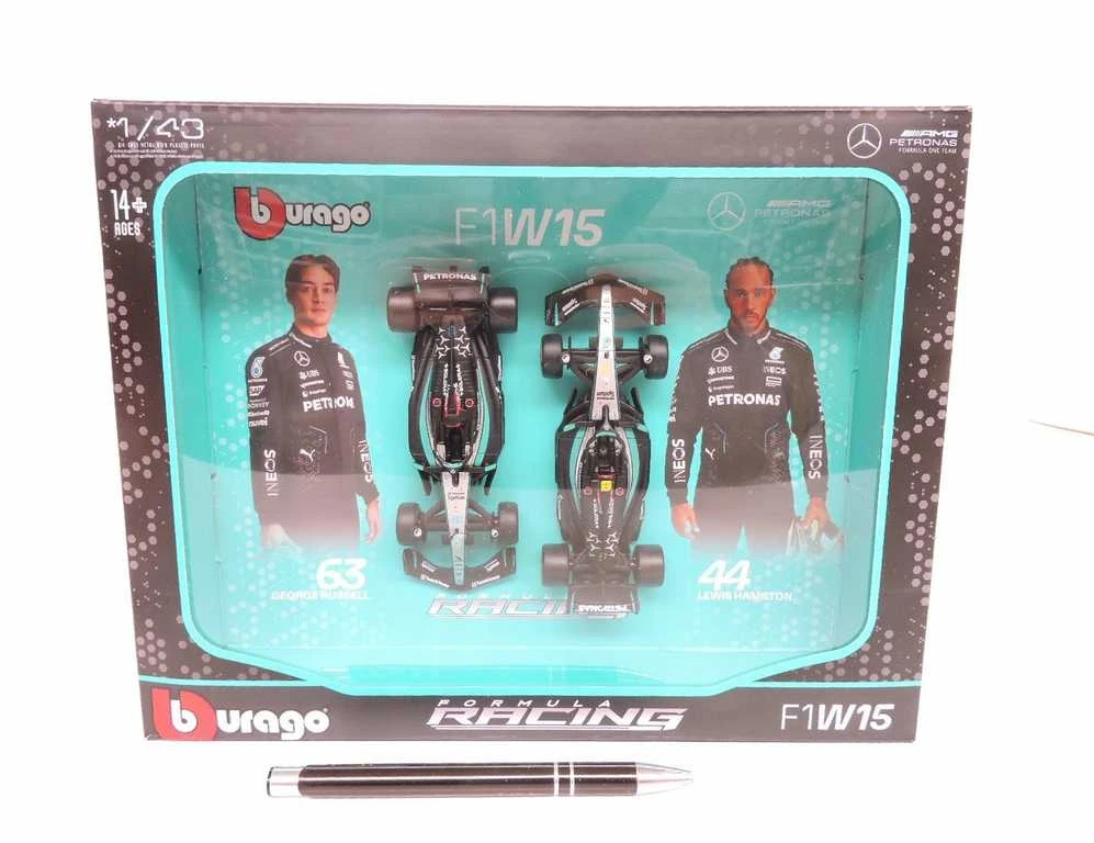 Dėlionė Bburago BBU 1:43 Mercedes AMG W15 2024 2 pak. 38115