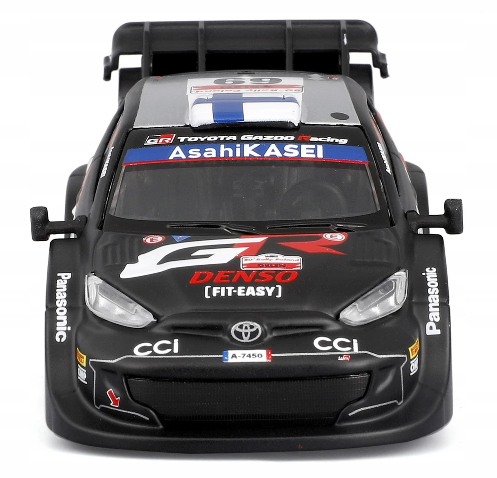 Bburago BBU 1:43 Race 2024 Toyota GR Yaris Rally Hub.38324
