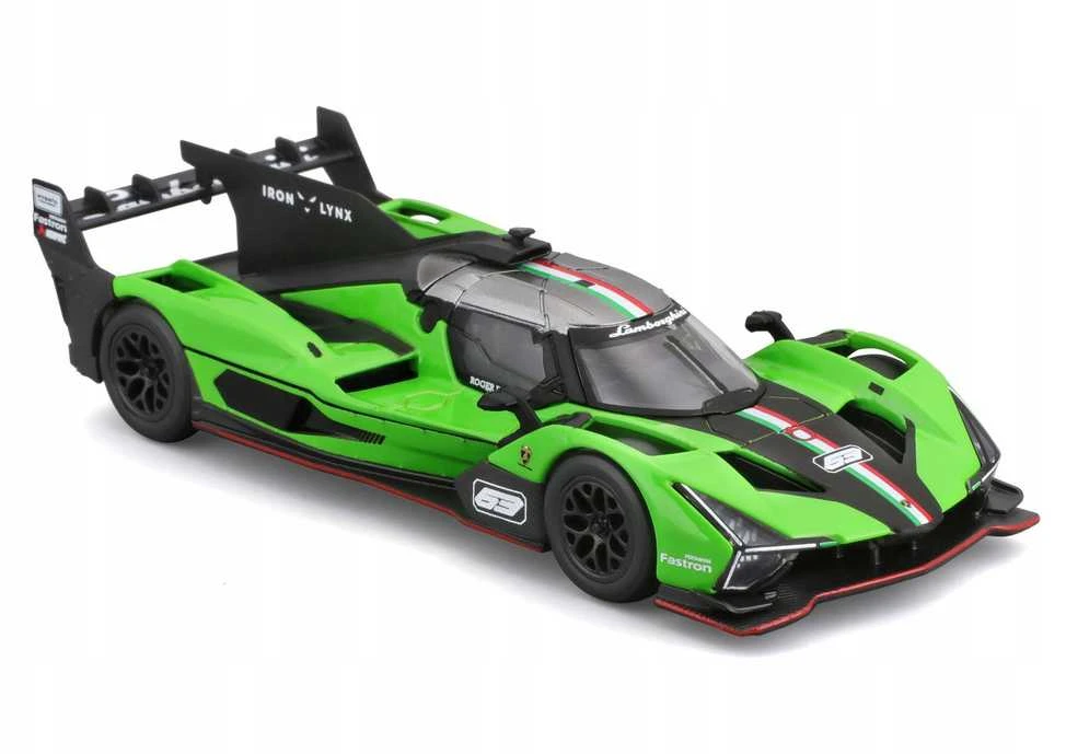 Bburago BBU 1:43 Race Lamborghini SC63 LMDH 38315 83153