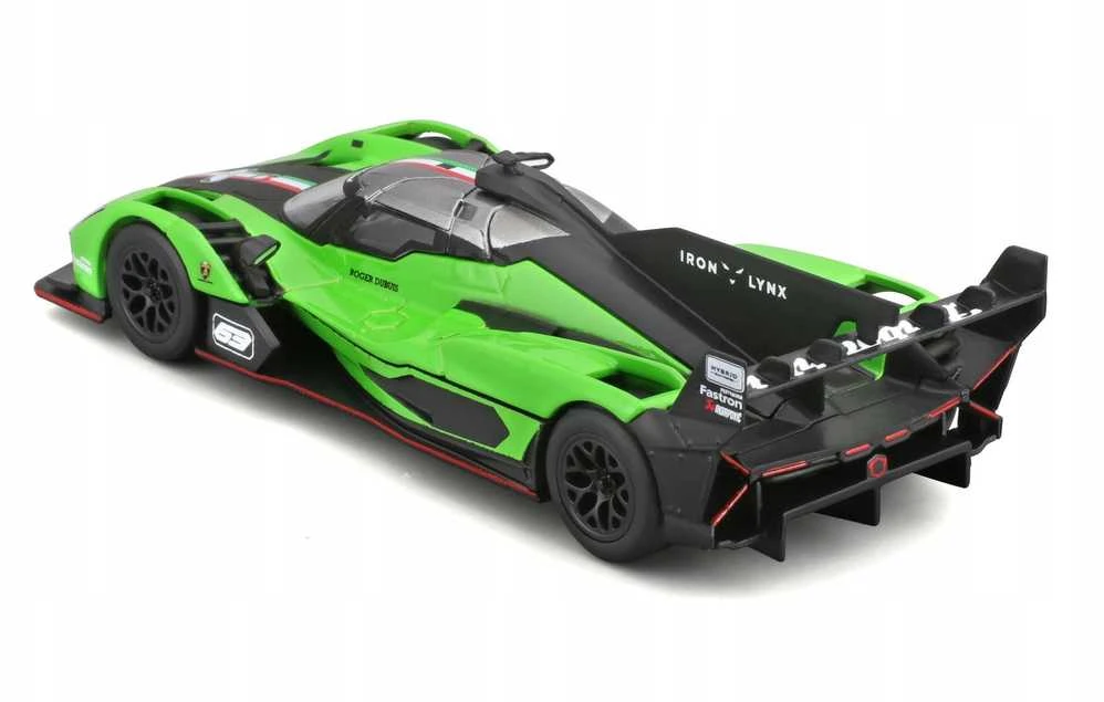 Bburago BBU 1:43 Race Lamborghini SC63 LMDH 38315 83153