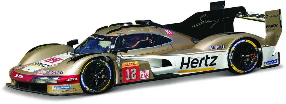 Bburago BBU 1:43 Race Porsche 963 Hertz Jota 38317