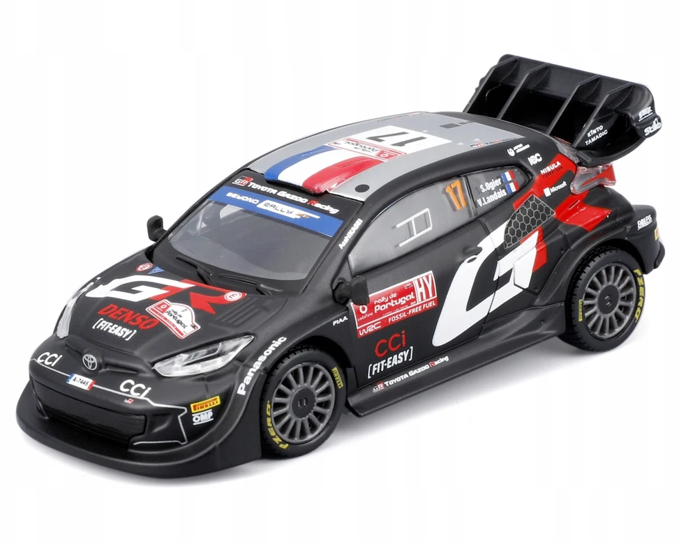 Bburago BBU 1:43 RaceToyota GR2024 Yaris Ogier 38323