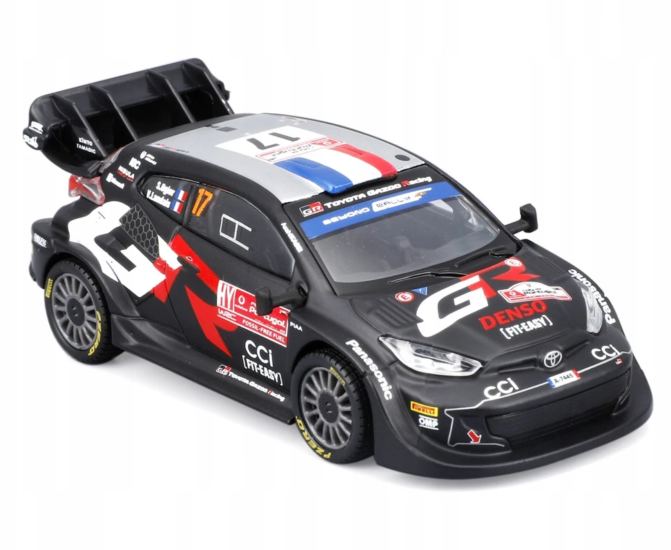 Bburago BBU 1:43 RaceToyota GR2024 Yaris Ogier 38323