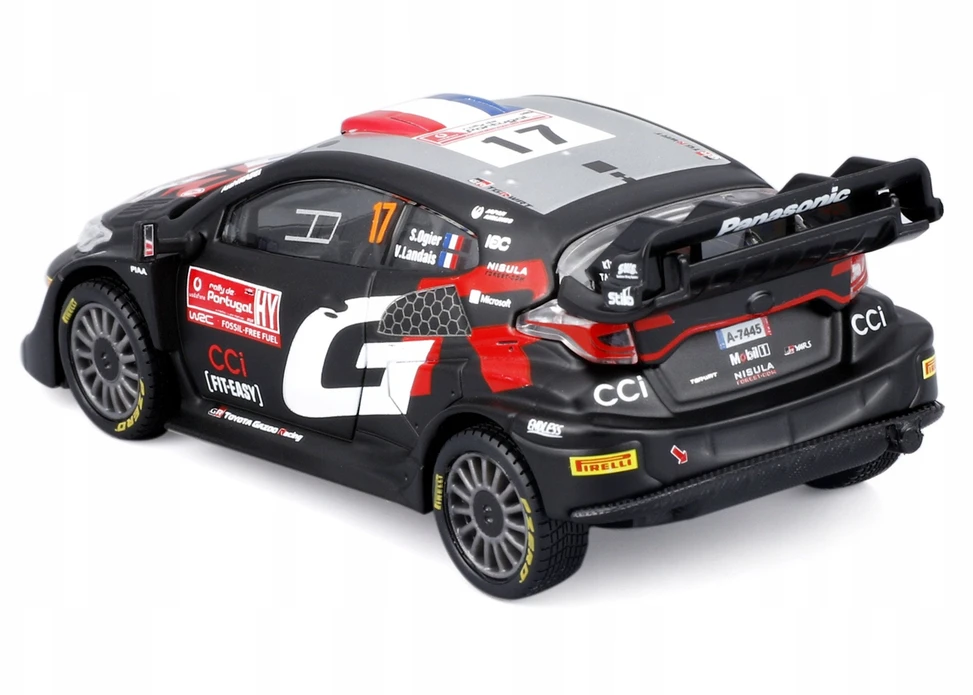 Bburago BBU 1:43 RaceToyota GR2024 Yaris Ogier 38323