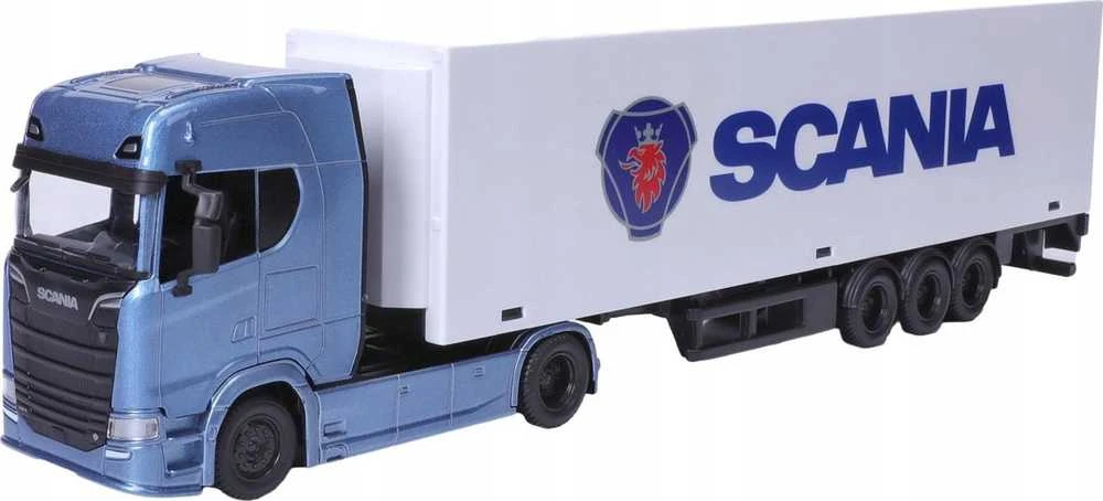 Bburago BBU 1:43 StreetFire Haulers Priekaba Scania 31468S