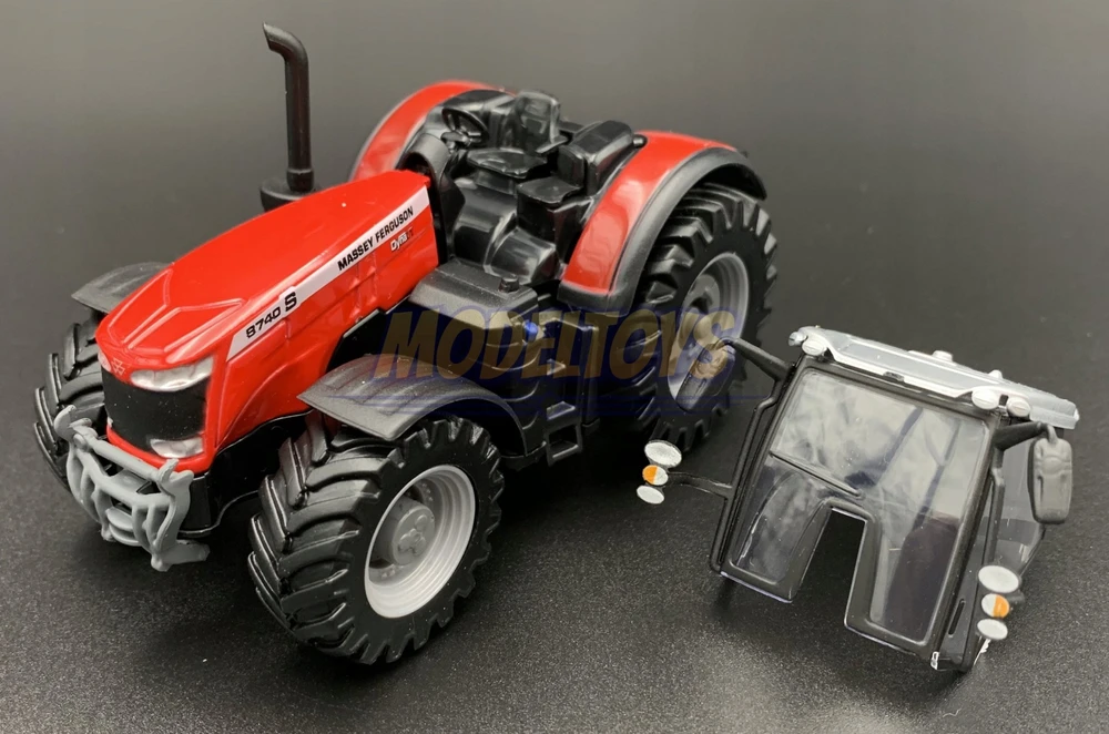 Bburago BBU Traktor MasseyFerguson 8740S raudonas 10cm 31613