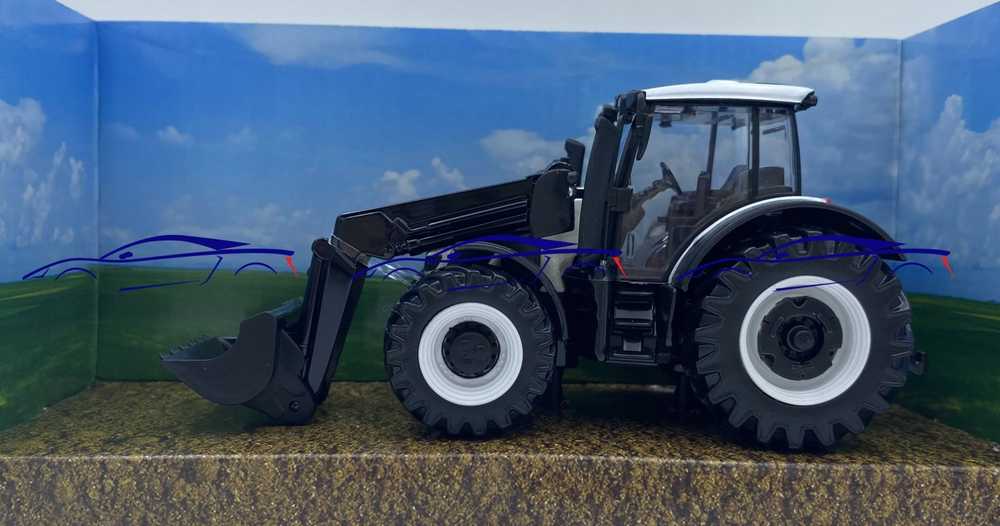 Bburago BBU traktor Valtra su ładowaczem czołowym 31638